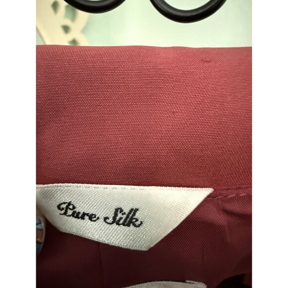 Talbots Womens Corpcore Career Old Money Silk Jacket‎ Blazer Size 4 Quiet Luxury - Picture 6 of 8